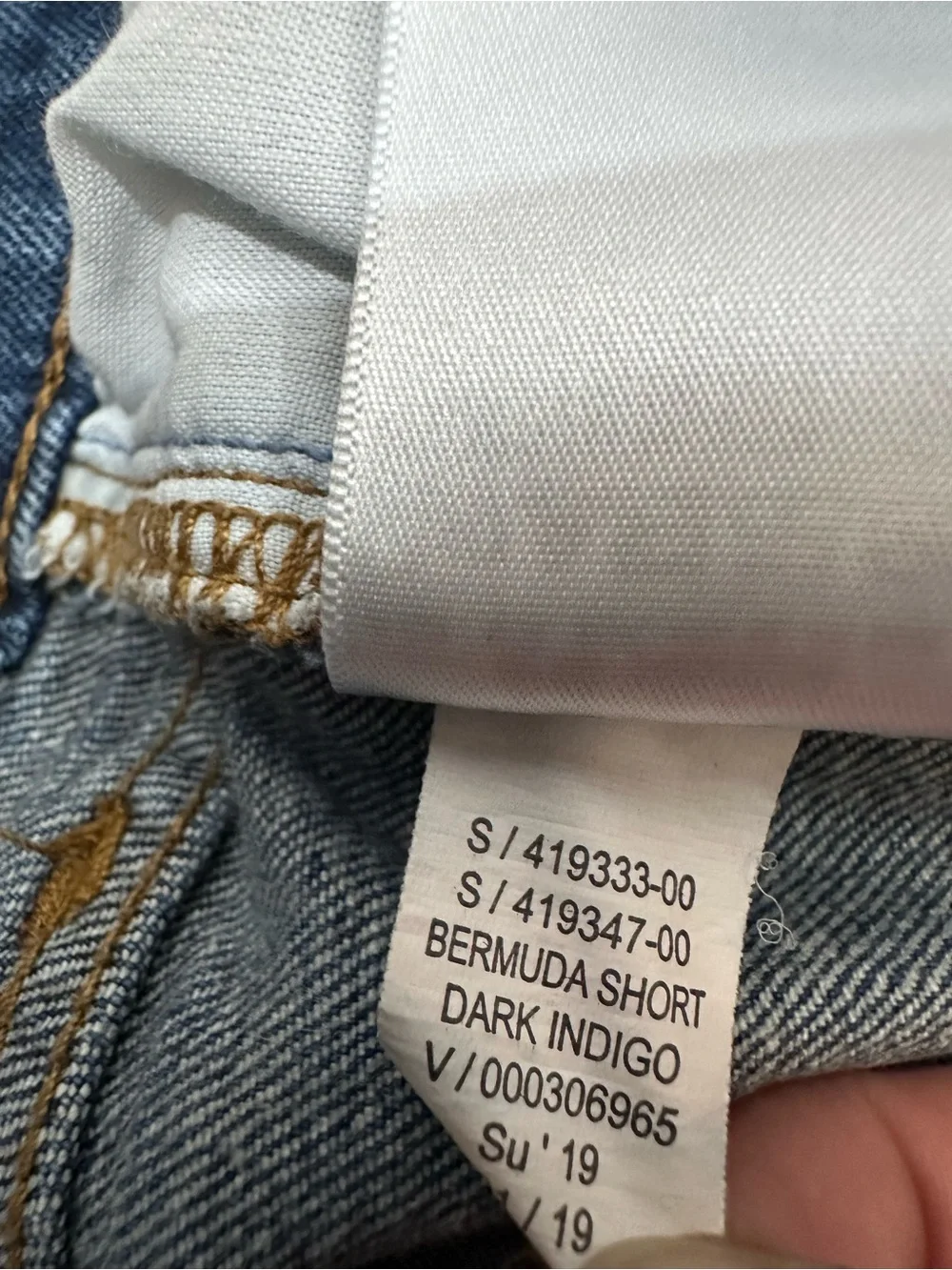 Gap Denim Cotton Blend 9